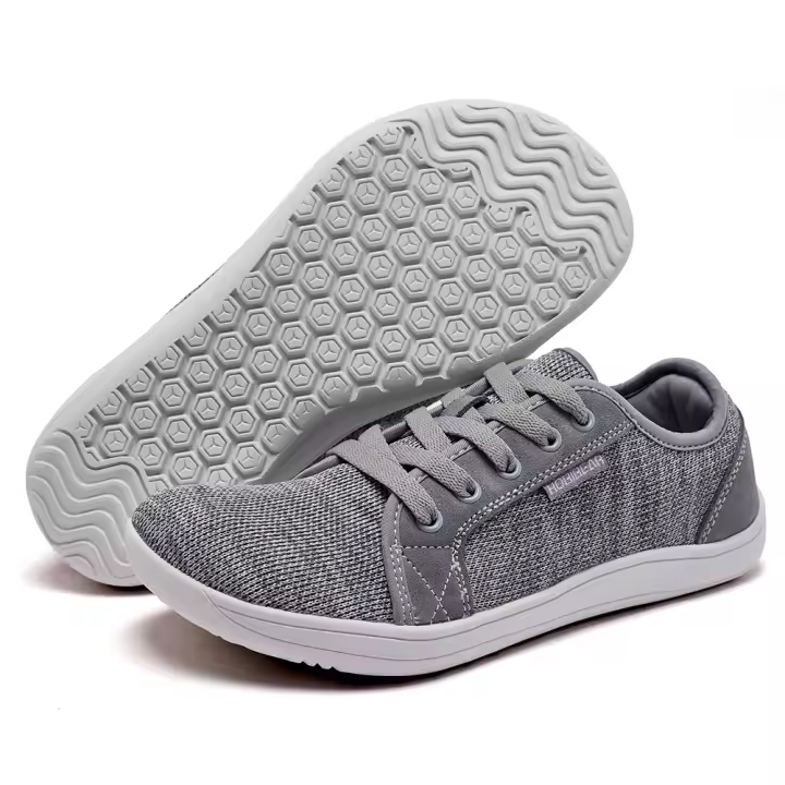 Zapatillas De Correr Casual HOBIBEAR Unisex Minimalista Con Suela De Cero Bajada Y Amplio Toque Material Superior De Malla - 1