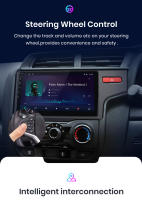 Junsun Android 13 inalámbrico CarPlay Android Auto Radio para HONDA FIT JAZZ 2014 2015  coche Multimedia navegación GPS autorradio - details 10