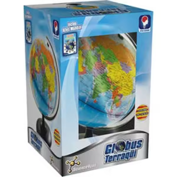 Science4you - Globo Terráqueo y Atlas Mundial con Libro Educativo, Globo Girable - 1