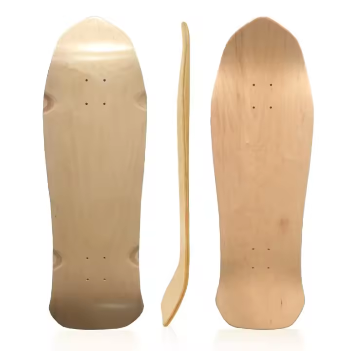COUNTRY BASQUE INGURUASAKARI INDUSTRY Tabla Skate OEM Old School Shape Maple Deck 9.85x31.10 Ajime - Alta Calidad - 1