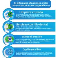 Cabezales De Cepillo De Dientes Compatible Con Braun Oral B Electrónicos Pack De 8 Piezas Adecuados Para Oral B Vitality pro Adultos - details 2