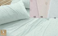 Juego de Sábanas Burrito Blanco Dorvel - 871 con Diseño de Rombos: Elegancia, Confort y Durabilidad para Tu Descanso 50% Algodón. - details 1