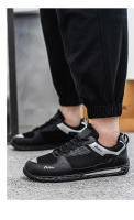 Zapatos Deportivos Amarillos Para Hombre Zapatillas De Caminar Transpirables Con Malla Antideslizantes Y Cómodas Para Correr - details 9