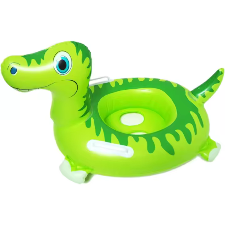 Iables para niños, flotadores de goma de dinosaurios, juguetes para la piscina - 1