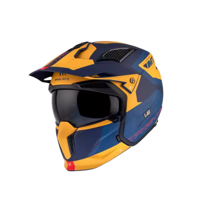 Casco De Moto Trial Tr902Bsv Streetfighter Sv S MT HELMETS - 1