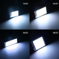 4 PCS Accesorios Para Interior De Coche Luz LED T10 18/24/48 SMD 4W 12V COB Panel De Luz De Maletero Y Interiores De Coche - details 6