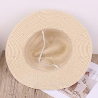 Gorro De Denim Versátil Y Moda Con Decoración De Perlas Ajustable Para Deportes Al Aire Libre Y Viajes Protección Solar Unisex - details 5