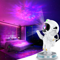 Proyector De Galaxia Y Astronauta Con Control Remoto Y Timer Proyector De Estrellas Para Decoración De Habitaciones De Niños Y Adultos Forma Rectangular Fuente De Luz Incandescente - details 5