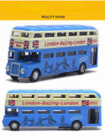 Modelo De Autobús De Dos Niveles De Londres En Aleación Con Sonido Y Luz Juguete De Colección Para Niños Mayor De 14 Años - details 13