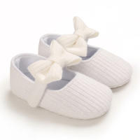 Zapatos De Bebé Para Niñas Nuevos Antideslizantes Con Lazo Suave Para El Primer Caminar De 0 a 18 Meses Zapatos De Princesa - details 19