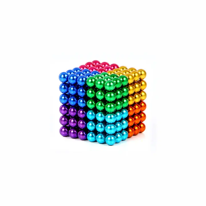 Bolas magnéticas - Azul Cielo mate Juego de (3mm) 1000 Bolas mágicas coloridas Juego de escritorio Divertidos para aliviar el estrés para adultos - Mashable Smashable Buildable, juguetes para niños, Gift de Navidad - 1