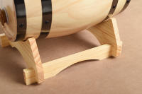 Barrel Retro De Madera Para Whiskey Y Vino Tinto De 1.5L/3L Gran Capacidad De Almacenamiento Con Grifo Accesorios Para Fabricación De Vino - details 2