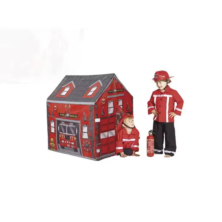 Tachan. Tienda infantil de campaña estacion de bomberos 102x95x72. juguetes para niños y niñas +3 años (Cpa ToyGroup. 71742913) - 1