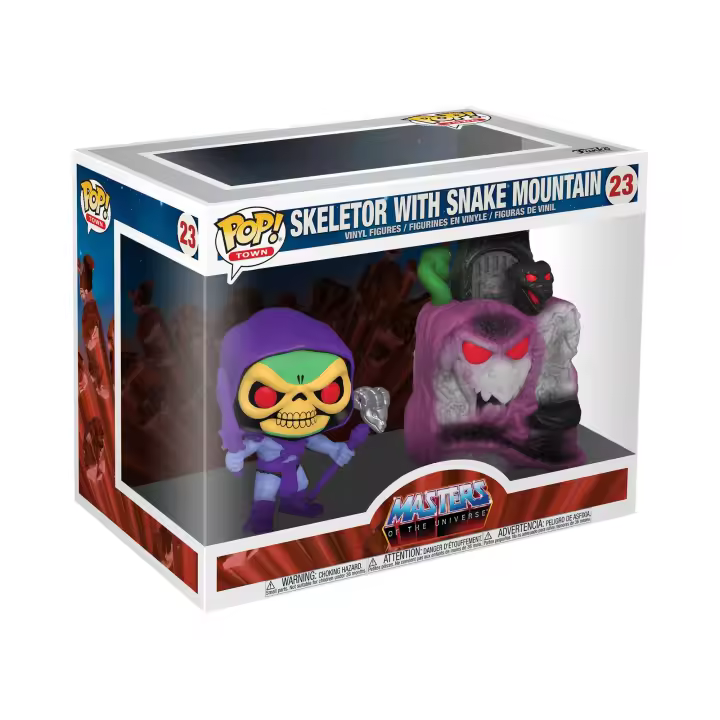 Funko pop town animacion masters of the universe montana serpiente con skeletor 51469 - 1