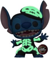 Funko  Stitch Skeleton Chase Dition GITD  Esqueleto Lilo y Stitch Halloween Brilla en la oscuridad Exclusivo 1234  Pop Vinyl - details 1