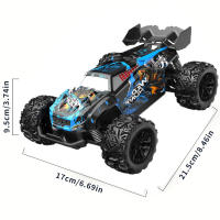 Camión RC Semi De 2.4Ghz Todoterreno Eléctrico Para Racer a 25 Km/h Juguete De Grado Mónster En Carretera Y Tierra - details 5