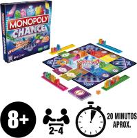 Hasbro , juego Monopoly Chance - Juego de Mesa ,Partidas rápidas , 2-4 jugadores , F8555 Hasbro - details 1