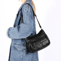 Bolso Bandolera Para Mujer Con Correa Ajustable Y Cierre De Cremallera Ideal Para Viajes Casuales Y Uso Diario - details 6