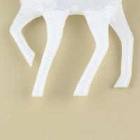 Estatua De Ciervo De Navidad Sika Elk Reindeer Fae Animal Decoración De Simulación Para Hogar Tienda Expositor De Jardín Propiedades - details 20