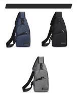 Bolsa De Pecho Para Hombre Gran Capacidad Deportes Al Aire Libre Moda Casual Bolso Transversal Hombro Unico Bolsa Pequeña De Hombro - details 7