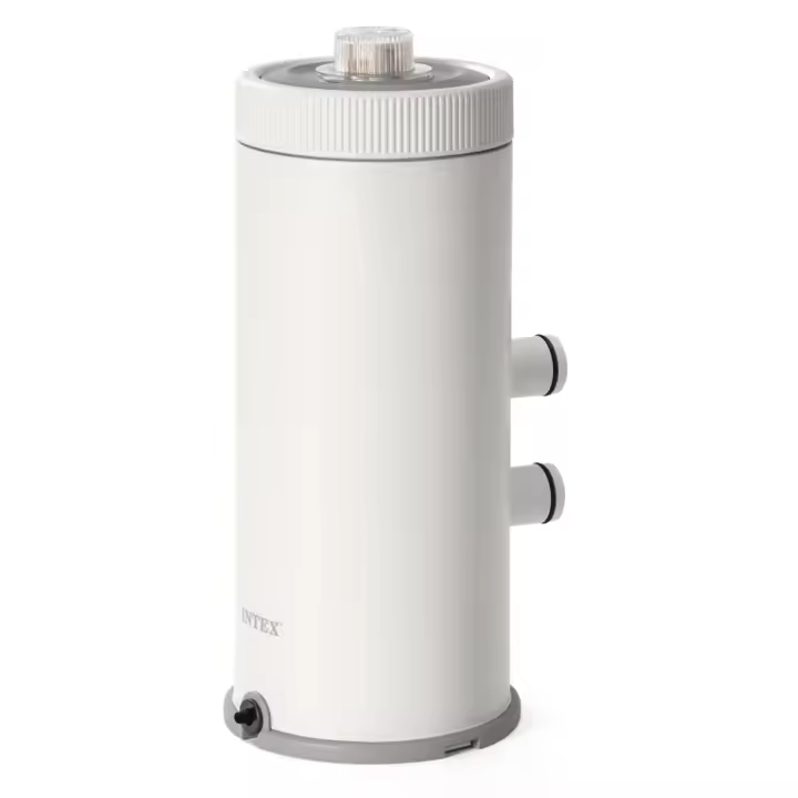 INTEX - Depuradora cartucho C1000, filtración 3.785 l/h, filtro cartucho tipo A, indicador de cambio de cartucho, compatible con piscinas grandes hasta 21.100 L, Hydro Aeration, fácil conexión, depuradoras piscina - 1