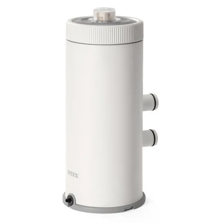 INTEX - Depuradora cartucho C1000, filtración 3.785 l/h, filtro cartucho tipo A, indicador de cambio de cartucho, compatible con piscinas grandes hasta 21.100 L, Hydro Aeration, fácil conexión, depuradoras piscina - 1
