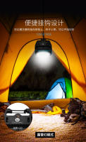 Nueva luz de trabajo COB con carga tipo C, iluminación exterior, reflector, luz LED portátil para acampar - details 3