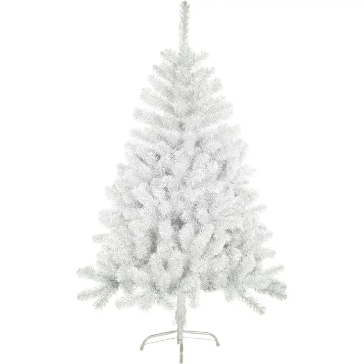 Árbol de Navidad Artificial Blanca, Árbol artificial navideño Economico, Árbol de Hoja PET, Árbol Navidad,  60cm 90cm 120cm 150cm 180cm 210cm Arbol barato Decoración Hogar, Jardin, Centro Comercial, Restaurante - 1