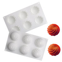 Molde De Galletas De Silicona En Forma De Espiral De Diamante Y Cactus Para Hornear Postres Y Hacer Mantequilla De Maní Herramientas De Cocina Para Hornear Velas Y Jabón DIY - details 13