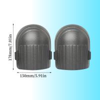2pcs Protección De Rodilla En EVA Para Jardinería Limpieza Deportes Protección De Rodilla Para Azulejos Masonería Y Seguridad Laboral - details 7