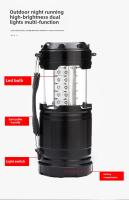 Lámpara De Camping LED De Alta Potencia Blanca Portátil Con Cuerda De Extensión Luz De Emergencia Para Acampar Y Tents - details 2