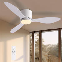 Ventilador de techo WOOX 2 en 1 con motor DC de cobre silencioso, luz LED de 86 cm (34") que cuida la vista, control remoto, 45 W, 6 velocidades, función de temporizador/inversión/memoria. Ideal para dormir o estudiar en casa - details 9