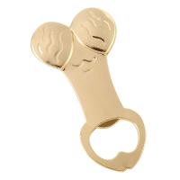 Abrepuertas Divertido Con Forma De Pene Para Fiesta De Boda Regalos De Novia Metal Color Plata Tamaño Único - details 2