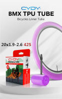 Tubo Interno De Bicicleta CYDY TPU 44g Tamaño 20" Compatible Con 20x1.9-2.6 Longitud De Válvula 45mm BMX Ciclismo Pneumático - details 0