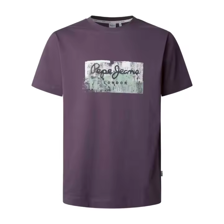 Camiseta de Manga Corta Pepe Jeans  para hombre en color morado - 1