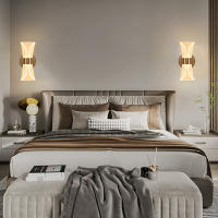 Lámpara De Pared Moderna De Lujo LED En Acrílico Para Dormitorio Y Sala De Estar Iluminación Creativa Para Hotel Y Hogar - details 7