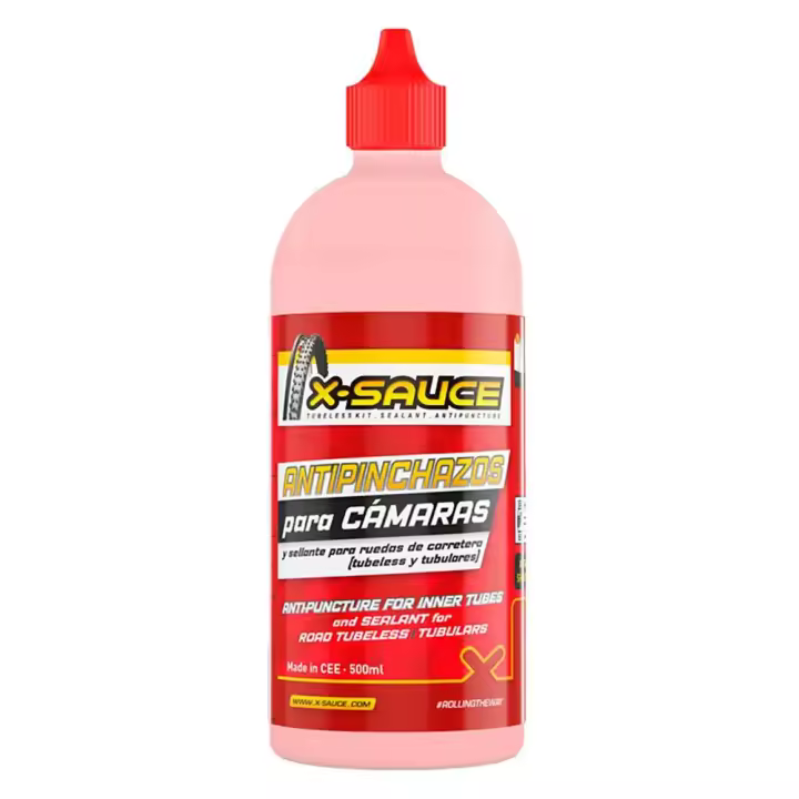 X-sauce Líquido Antipinchazos Para Cámara/tubeless/tubular 500ml - 1