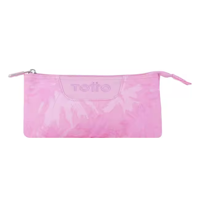 Totto Caja de Lápices Estuche Suave Poliéster Rosa Ac52eco012-2210z-8ie - 1