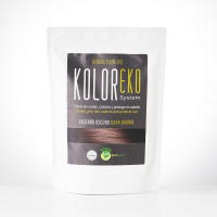 KOLOREKO Tinte natural CASTAÑO OSCURO - cubre las canas, colorea y protege el cabello - Tinte ecológico 100% Herbal Bio - details 0