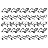50sets Clip De Corbata Metálico Ajustable Aramox Hebilla De Collarín Para Corbata Y Cravat Hacer Manualidades Y Regalos - details 2