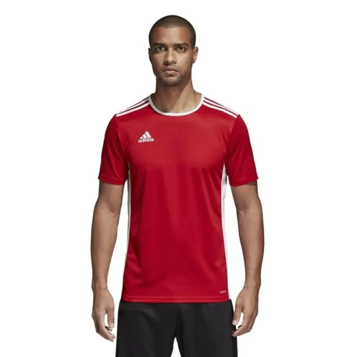 Adidas Entrada 18 CF1038 football jersey – Camiseta de fútbol con diseño cómodo y transpirable, confeccionada con materiales de alto rendimiento para jugadores. - 1