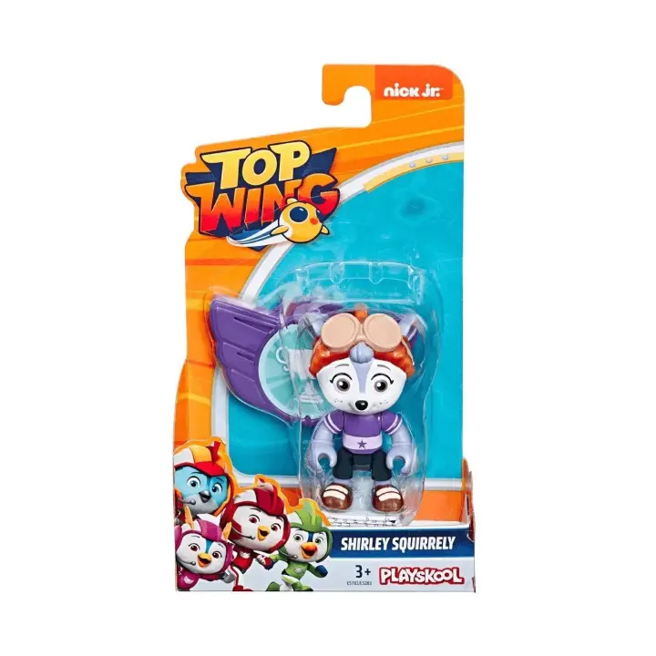 HASBRO - Minifigura Articulable TOP WING SHIRLEY SQUIRRELY - Figuras de acción -  Coleccionable - Edad recomendada mayores de 3 años - 1