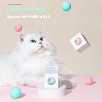 Juguete Interactivo Para Gatos Bola Mágica Automática Inteligente Juego Electrónico Para Gatos Accesorios De Juego De Gatos - details 1