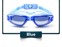 Gafas De Natación Profesionales RBworld Impermeables Con Lente De Silicona Electroplateado Para Hombres Y Mujeres Anti-escarcha UV Con Conector De Oreja - details 8