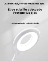 Lámpara Portátil De Lectura LED Con 18 Luces Protección Ocular USB Direct Plug Para Dormitorio Y Estudio Luz Nocturna Disponible - details 0
