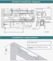 Cerrador De Puertas Automático Invisible Con Amortiguador Hidráulico Silencioso Material De Aleación De Zinc Para El Hogar - details 9