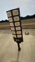 Lámpara Solar Exterior Paweinuo 760LED Con Sensor De Movimiento 3 Modos IP67 Impermeable Luz De Calle Solar 18650 Para Jardín Y Exterior - details 4