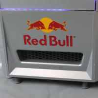 ORION91 Nevera Exclusiva REDBULL LED oficinas , talleres, comercios, bares, pubs 40x44x180cm Red bull - SpazioLuzio - details 2