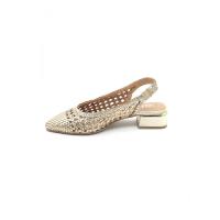 GIOSEPPO 71185PLATINO Zapatos casual mujer 35395 25V STILETTO DESTALONADO TRENZADO PLATINO - details 2