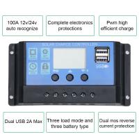 Kit De Panel Solar 20W/H Polícrata Para Exteriores Recargable 12V Generador Solar Portátil Para El Hogar Tamaño 34x20x3cm - details 12